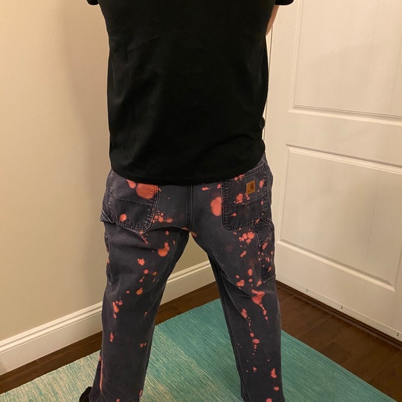 Distressed Carhartt Carpenter Pants - Picture 2 of 7